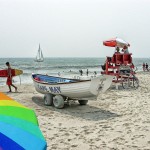 Cape May NJ Beach Scene